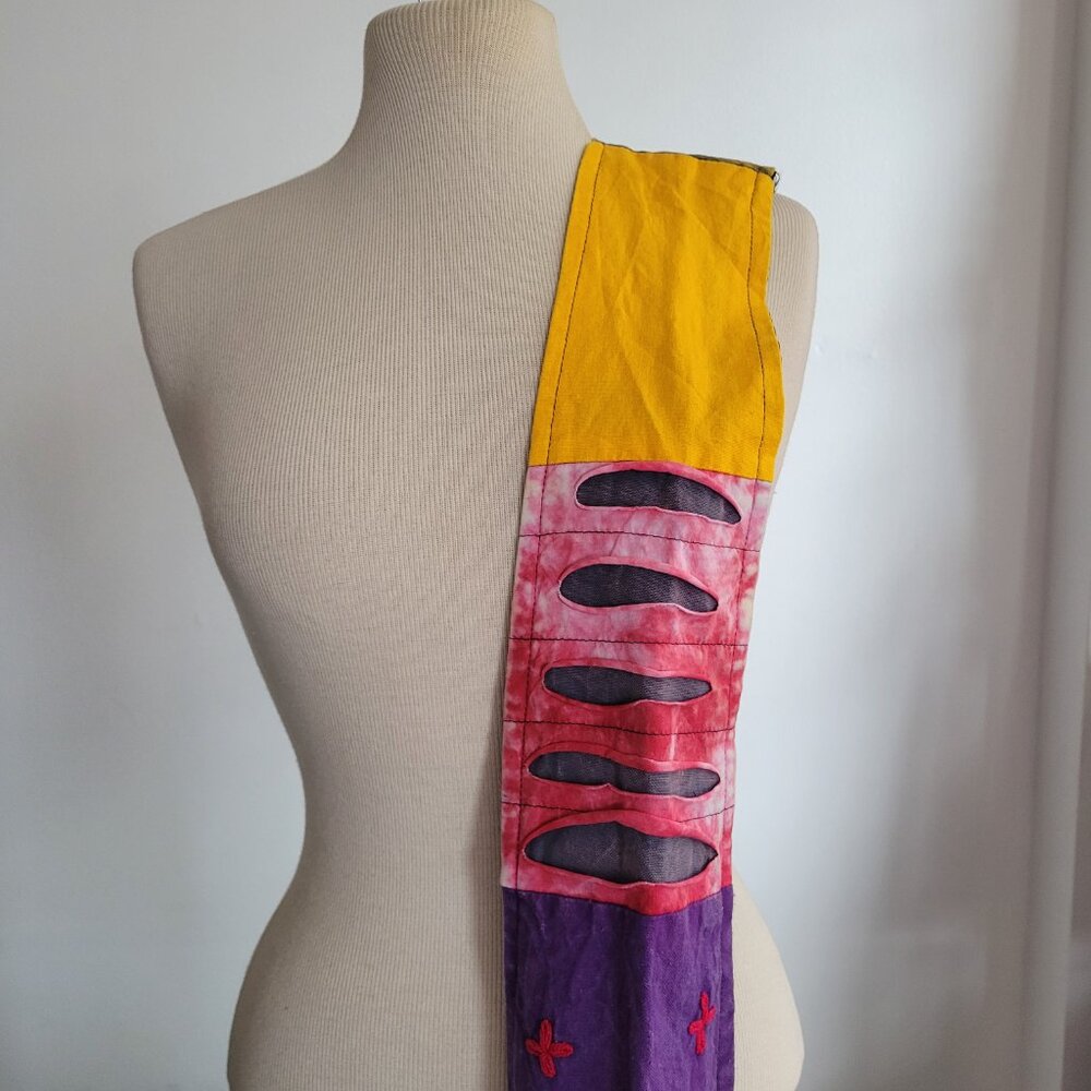 Boho Bag Multi Print Crossbody Patchwork Hippie F… - image 7